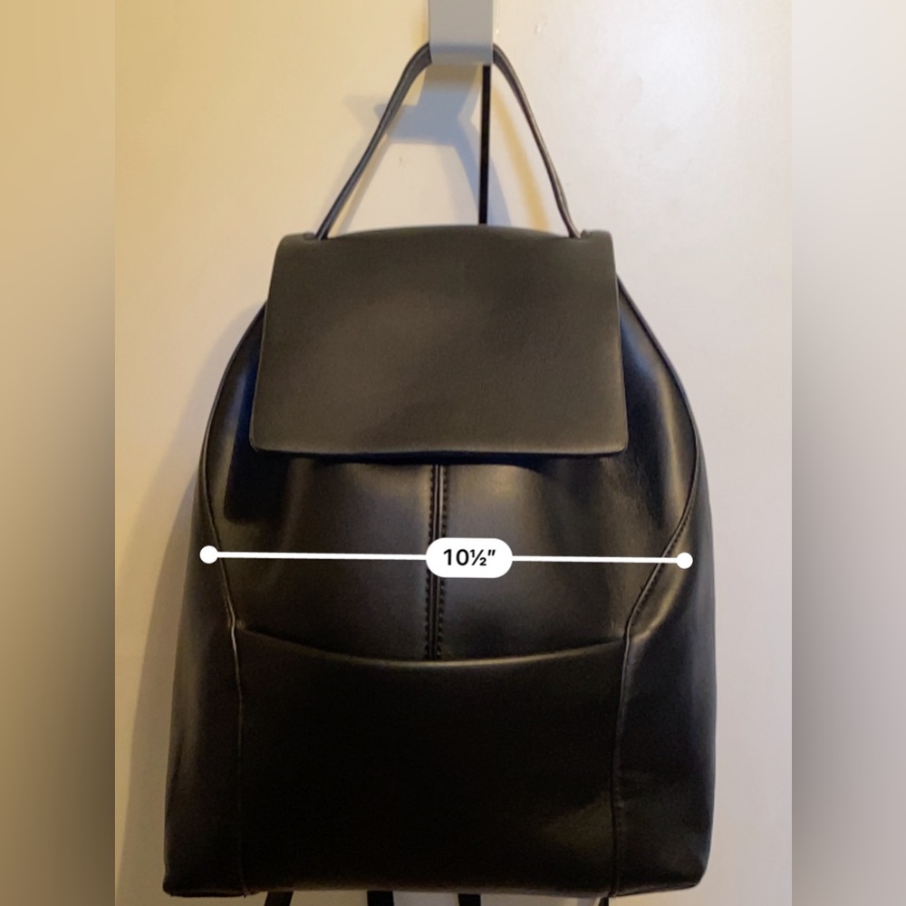 NEW BLACK UNISEX ZARA BACKPACK - Picture 3 of 6